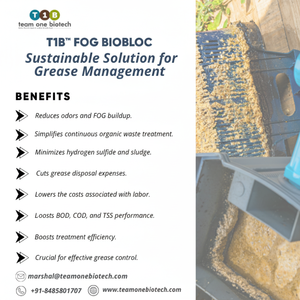 Bloque de Tratamiento de Grasa Plástica para Sistemas de Aguas Residuales de Servicios de Alimentación - Product Image 1