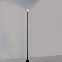 IP65 IP67 lampu rumput LED surya tahan cuaca 2-3M aluminium minimalis gaya untuk taman tempat parkir luar ruangan cuaca