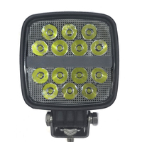 Projecteur de travail LED 27W 4 pouces en aluminium, étanche, pour conduite tout-terrain, SUV, bateau, 4x4, 4WD, éclairage extérieur automobile 24V