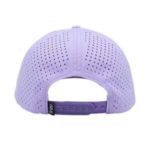 Gorra de Béisbol de 5 Paneles, Resistente al Agua, con Corte Láser, Personalizada en Lila, para Mujer, Transpirable, Ideal para Actividades al Aire Libre - Product Image 4