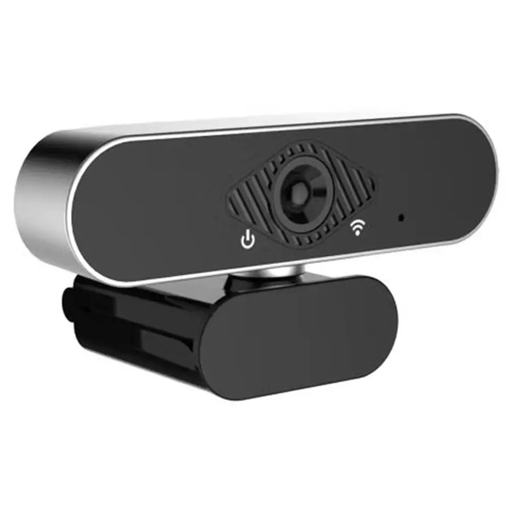 Webcam Full HD 1080P, caméra USB, vue grand Angle 90 degrés, couleur noire, pour appels vidéo, réunion, livraison directe