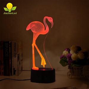 Wholesale Flamingo <strong>Bed</strong> <strong>Room</strong> Lamp Design Kids <strong>Bed</strong> <strong>Light</strong> - Product Image 1