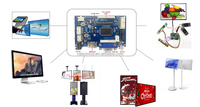 Carte de contrôle LCD FHD LVDS RTD2660 V.1 1280*800, prend en charge l'entrée de signal LVDS, alimentation 12V, 60Hz