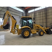 Versi baru Caterpillar kualitas tinggi 4x4 Cat 420F bekas obral besar 420f