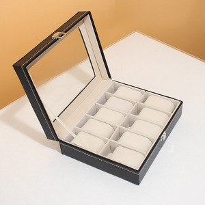 High quality leather watch box