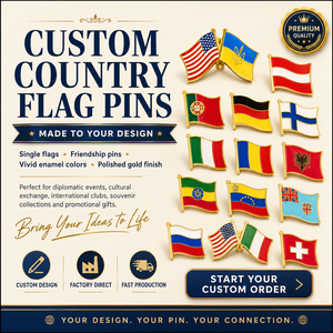 Broche en gros <span class=keywords><strong>pas</strong></span> chère, personnalisée avec logo, badge drapeau, épingle de revers en métal, croix, États-Unis, Texas, Australie, souvenir national, épingle drapeau - Product Image 2