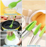 Ensemble de 393 pièces pour la décoration de gâteaux en silicone, comprenant des douilles à pâtisserie, un moule à chocolat et un plateau tournant, compatible lave-vaisselle