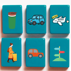 OEM kustomisasi Mahjong, Set lengkap Mahjong kristal akrilik kualitas tinggi ukuran 32mm 34mm 36mm 37mm 38mm 39mm - Product Image 1