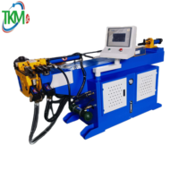 Cintreuse de tubes hydraulique CNC semi-automatique haute précision pour tubes en acier au carbone et en acier inoxydable, rayon 3-38 mm