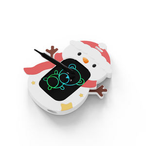 Tableau de dessin LCD portable pour enfants - Bloc-notes éducatif en silicone de 4,5 pouces avec motifs de dessins animés, jouet éducatif, boîte cadeau - Product Image 6