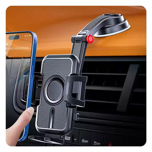 Presa d'aria universale per auto supporto per telefono braccio lungo forte aspirazione solido durevole porta cellulare universale per auto - Product Image 3