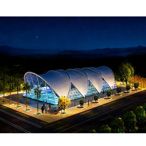 Professional Leagues Basketball Court <b>Tent</b> Tension Football Field <b>Tent</b> Padel Court <b>Tent</b> Tensile Roofs - Product Image 1