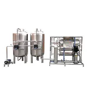 Food hygiene grade SUS304 4 tons / hour reverse osmosis water purification filter system equipment