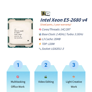 Nouvelle carte mère X99-XD4 Win11 TPM2.0 avec démarrage sécurisé UEFI, format mATX, 4x DDR4 RAM, combo Intel Xeon E5 <span class=keywords><strong>2680</strong></span> <span class=keywords><strong>V4</strong></span>, kit carte mère X99 - Product Image 2