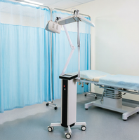 Appareil de massage vertical à double sonde photonique sur pied pour salon professionnel