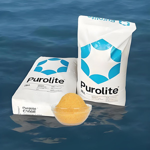 Résine échangeuse d'ions mixte cation-anion <span class=keywords><strong>Purolite</strong></span> C100E C100EFG C100EDL <span class=keywords><strong>MB400</strong></span> A600MB S930, média filtrant en résine de qualité alimentaire - Product Image 1