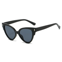 Lunettes de soleil œil-de-chat élégantes et décontractées pour femmes, protection UV, verres PC – Tendance transfrontalière européenne et américaine, personnalité affirmée