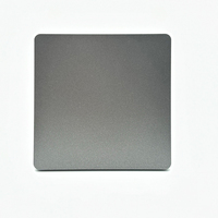 Interrupteur mural électrique VNX 2026 durable, ultra-fin, sensation peau, 1 interrupteur 1/2 voie 10A avec voyant lumineux, pour le Royaume-Uni