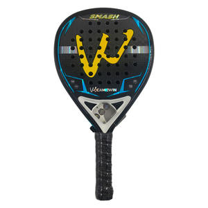 Raqueta de Tenis y Pádel Personalizable 3K 12K 18K 24K con Funda de Silicona y Red de Nailon 27x45cm 360g - Product Image 4