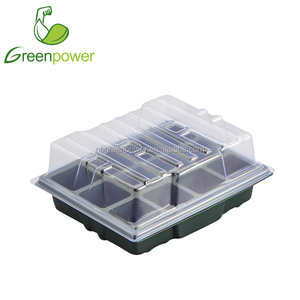 Kit de inicio de <span class=keywords><strong>semillas</strong></span> de macetas de vivero de plástico resistente de 12 agujeros con Caja de cultivo de jardín de germinación <span class=keywords><strong>para</strong></span> plantar <span class=keywords><strong>semillas</strong></span> y plántulas - Product Image 2