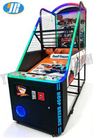 Machine d'arcade de basket-ball à monnayeur 110V Mexique, en acier inoxydable, 1P, taille de monnaie spécifique, manuel en espagnol, machine de jeu sportive pour zone de jeux