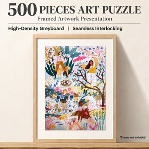 <span class=keywords><strong>Puzzle</strong></span> Personalizzato all'Ingrosso dalla Fabbrica, Popolare <span class=keywords><strong>Puzzle</strong></span> Irregolare da 500 <span class=keywords><strong>Pezzi</strong></span> con Dipinto Artistico dell'Universo, Ideale come Regalo - Product Image 3