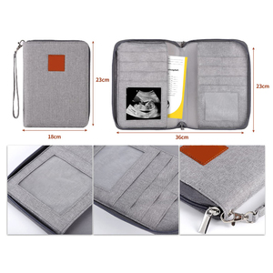 <span class=keywords><strong>Portadocumentos</strong></span> de bebé personalizados con cierre de cremallera para embarazo, tarjeta de salud, funda de libro de nacimiento para <span class=keywords><strong>portadocumentos</strong></span> de bebé - Product Image 6