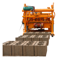 Machine à briques 40-3A Hopper Block pour ciment et béton, moulage efficace, prix avantageux