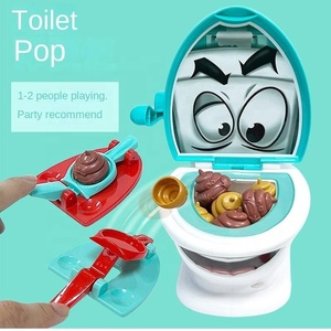 Juego de inodoro AiJH, experiencia de unión de escritorio familiar, catapulta creativa, caca, Juegos pequeños, juego de mesa - Product Image 2