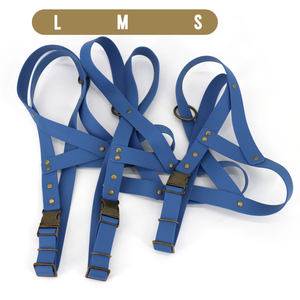 クイックリリースバックル防水調節可能プル無しPvc Y字型犬用ハーネスペット用簡単ウォーキングトレーニングランニング - Product Image 6