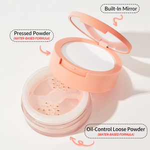 Polvo suelto mate de larga duración natural, cosmético, logotipo personalizado, polvo de ajuste suelto Universal transparente superfino - Product Image 4