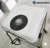 Climatiseur électrique monté sur toit pour camions légers avec capacité de refroidissement de 1600-1800W et compresseur scroll