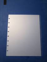 Carpeta Archivadora con Separadores de Plástico PP Esmerilado, con Logotipo Personalizado, 4x6, 5x7, 6x8, con Pestaña Superior