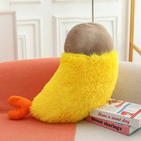 Boneka Udang Goreng Lucu, Mainan Hewan Isi Kapas PP Premium, Berbagai Ukuran, Boneka Peluk Nyaman untuk Remaja