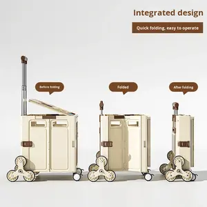 Plastik Evcil Hayvan Taşıma Çantası Şeffaf Katlanabilir Uçuş Kutusu Köpek Kedi Taşınabilir Büyük Kapasiteli Evcil Hayvan Taşıyıcısı - Product Image 4