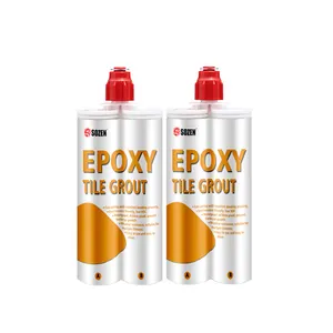 Own brand cheap two component epoxy grouting adhesives beauty joint filling gap repairing tiles adhesive