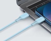 Câble USB-C vers USB-C flexible avec gaine TPE, conducteur en cuivre pur, charge rapide, synchronisation de données haute vitesse pour téléphone portable et ordinateur 2026