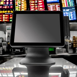 Оптовая продажа OEM S800 VFD сенсорный дисплей все в одном ПК заказной алюминиевый сплав кассовый аппарат POS терминальная система