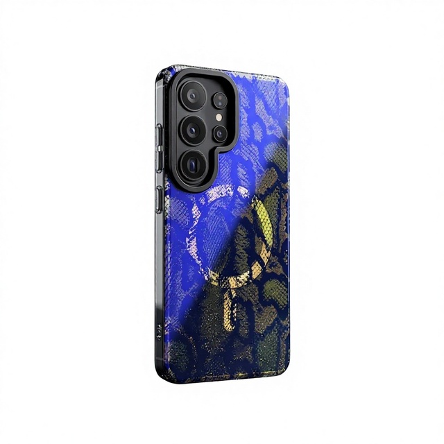 Cross-Border Applicable for S26 Ultra Magnetic IMD Phone Case European American Style S25u/S24u Anti-Yellowing Blue-Light