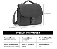 Sac à bandoulière pour DJI Lito X1/NEO 2/ Mini 5 Pro/4/3 Pro/Mini 4k Fly More Combo, Sac de transport pour DJI NEO/Flip Case