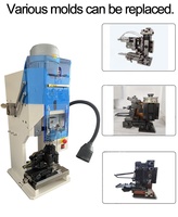 Máquina de Crimpado de Terminales para Conectores Automotrices Semiautomática YH-2.0ST 2T, Aplicador de Conexión Europea, Fuerza de 20KN, 0.5-4MM2