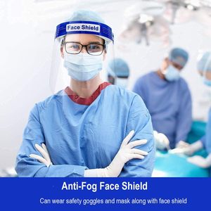 Protector Facial, Máscara de Aislamiento, Material PP Transparente, a Prueba de Polvo, Uso Médico - Product Image 2