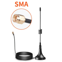 Production en usine 12dBi SMA-connecteur mâle antenne de routeur externe 2G 3G 4G LTE 700-2700MHz 5M 3M pour la Communication