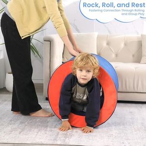 Chaise sensorielle tunnel en mousse personnalisée 30x22 pouces, siège compressible doux et lavable pour enfants - Product Image 4