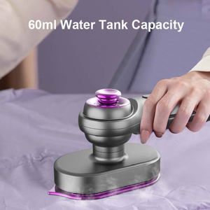 Mini plancha de vapor eléctrica portátil de mano, cepillo vaporizador para ropa, eliminación de arrugas en prendas. - Product Image 2