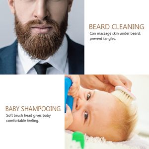 Cepillo para el Cabello <span class=keywords><strong>con</strong></span> Mango de Madera - Herramienta de Limpieza para Barba y Cabello Facial para Hombres y Mujeres - Cepillo para Cabello Graso para Peinar y Esculpir - Product Image 5