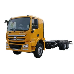 XCMG Chassis 6*4 lengan lurus truk dipasang derek dengan 12Ton nilai beban kapasitas truk derek