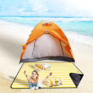 RV Patio Mat Camping Outdoor Teppich Extra großer, wasch barer Camper Teppich für draußen, faltbare Outdoor Picknick decken Wasserdicht