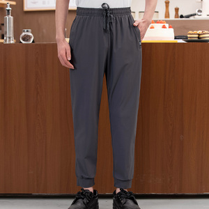 Uniforme <span class=keywords><strong>de</strong></span> <span class=keywords><strong>cuisine</strong></span> <span class=keywords><strong>noir</strong></span> brodé pour veste <span class=keywords><strong>de</strong></span> chef <span class=keywords><strong>de</strong></span> restauration rapide femmes uniformes <span class=keywords><strong>de</strong></span> restaurant pour employés <span class=keywords><strong>pantalon</strong></span> <span class=keywords><strong>de</strong></span> chef - Product Image 5