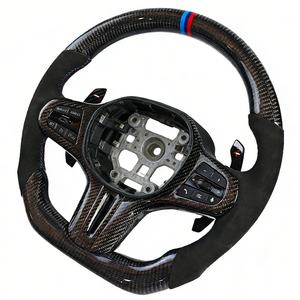 Volante <span class=keywords><strong>Deportivo</strong></span> Personalizado de Fibra de Carbono M Sport para <span class=keywords><strong>BMW</strong></span> Serie G M3 G80 M4 G82 M5 F90 M8 X3m X4m X5m X6m G3x G1x - Product Image 1